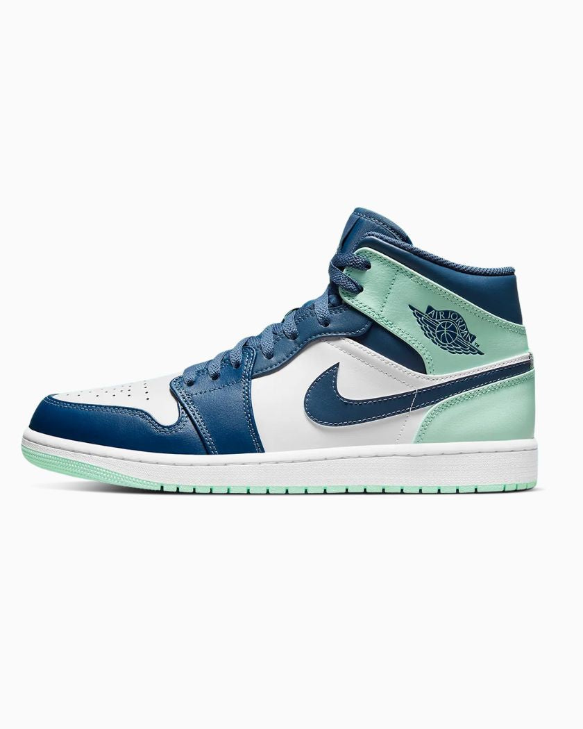 Air Jordan 1 Mid Mystic Navy Mint Foam