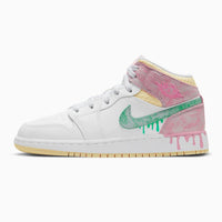 Air Jordan 1 Mid Paint Drip