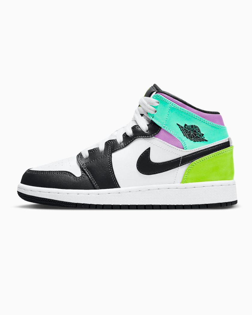 Air Jordan 1 Mid Pastel Black Toe