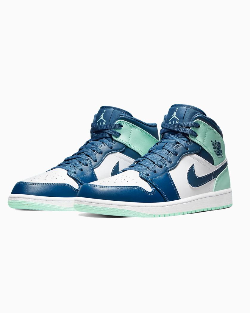 Air Jordan 1 Mid Mystic Navy Mint Foam