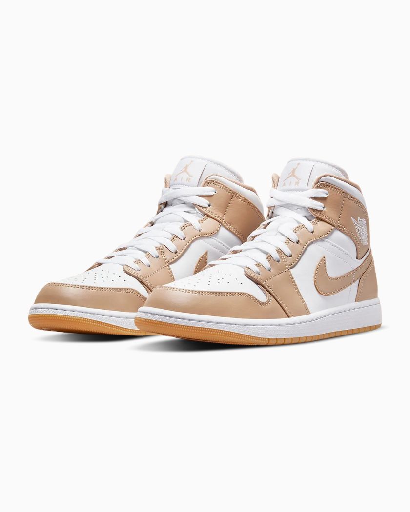 Air Jordan 1 Mid Tan Gum