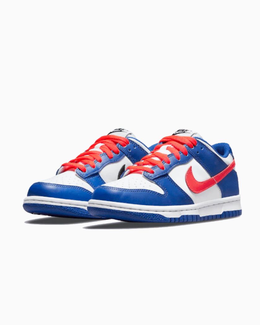 Nike Dunk Low White Royal Red