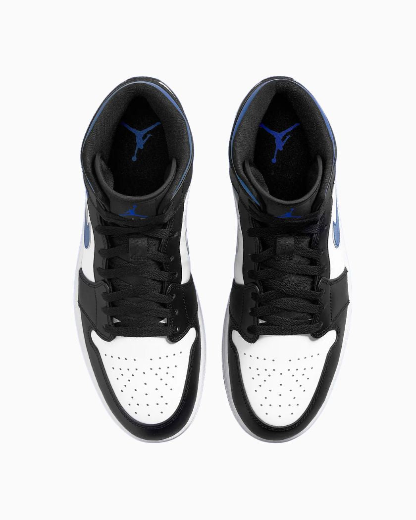 Air Jordan 1 Mid White Black Royal