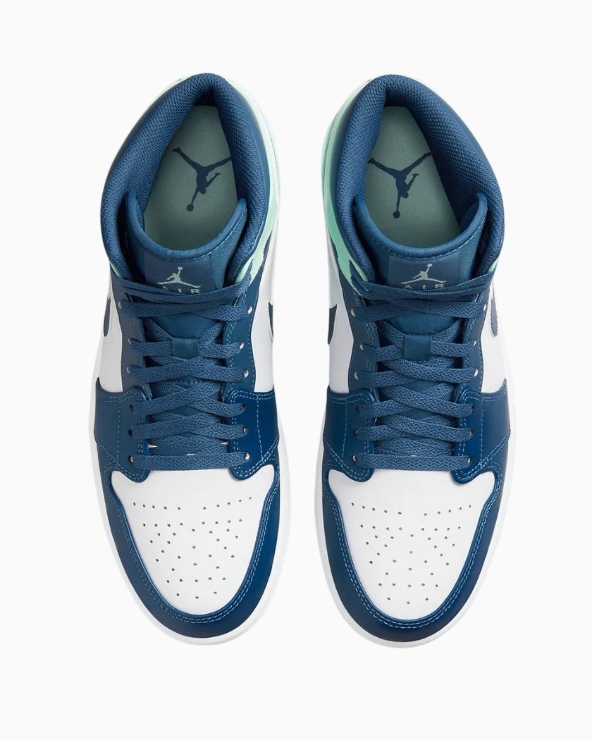 Air Jordan 1 Mid Mystic Navy Mint Foam
