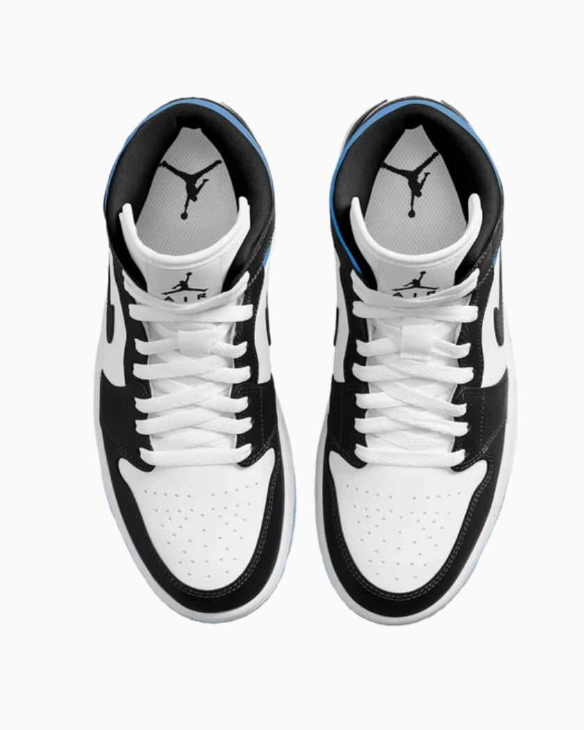 Air Jordan 1 Mid University Black White