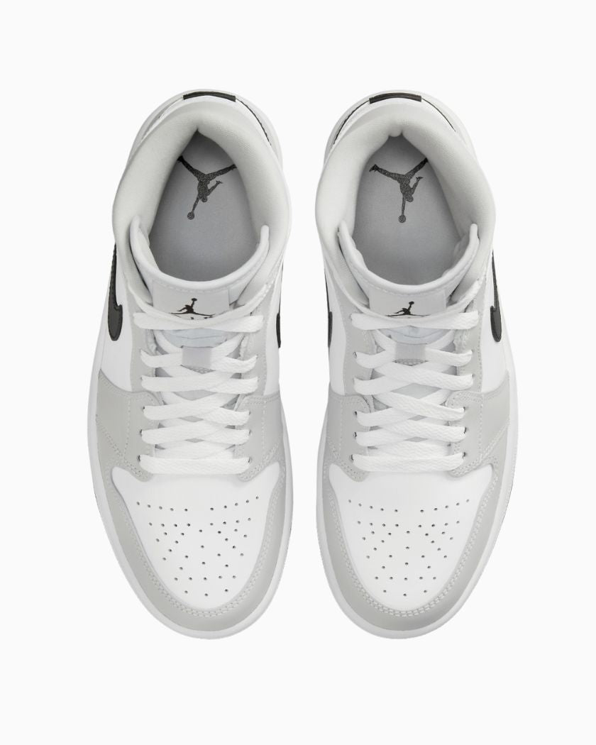 Air Jordan 1 Mid Light Smoke Grey