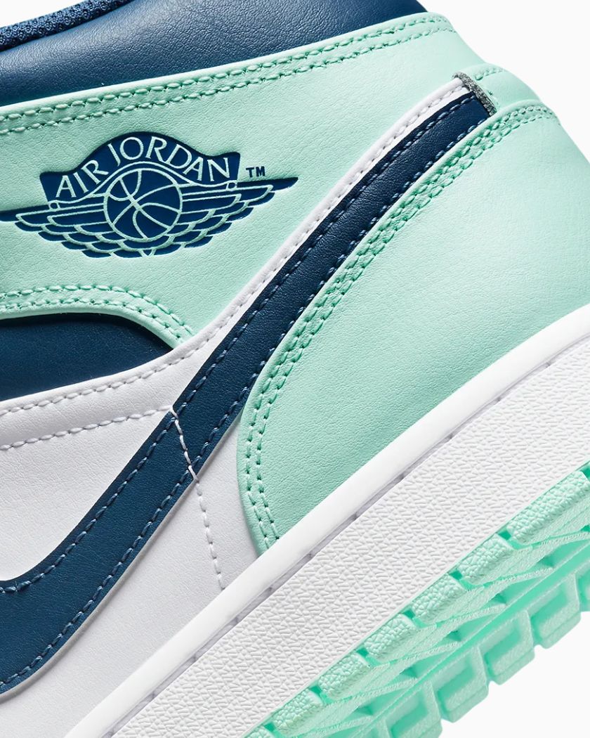 Air Jordan 1 Mid Mystic Navy Mint Foam