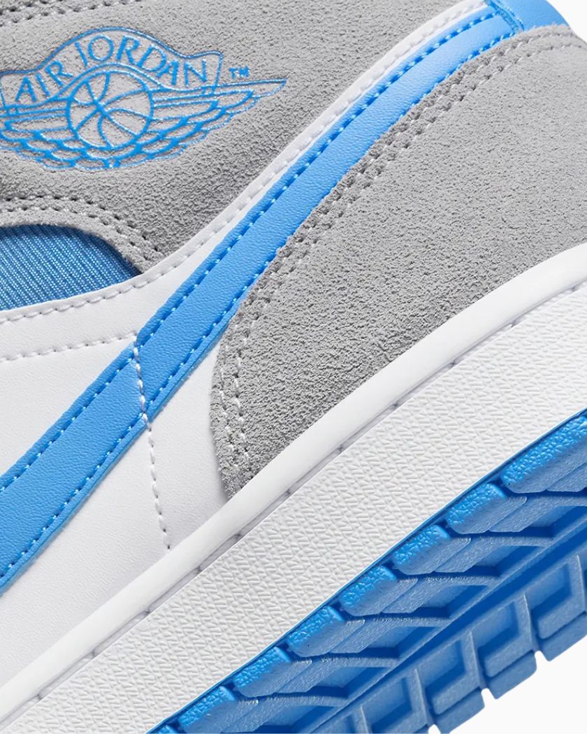 Air Jordan 1 Mid University Blue Grey