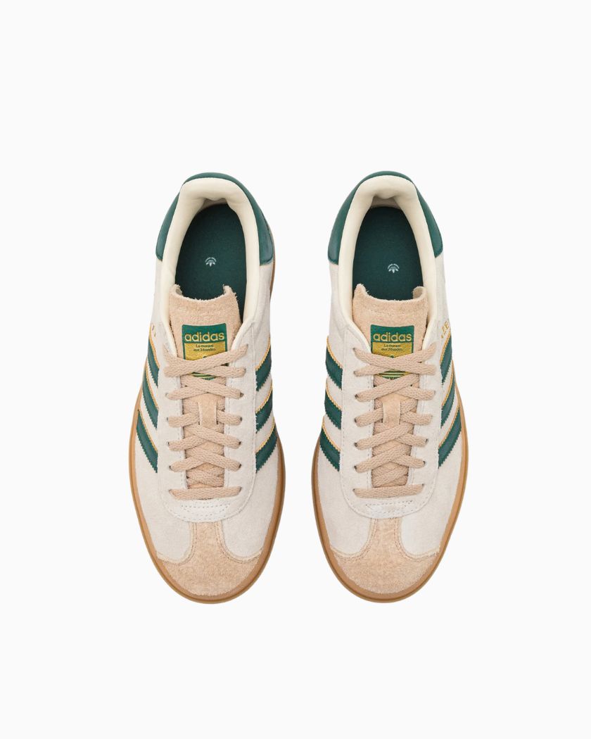 Adidas Gazelle Bold Magic Beige Collegiate Green
