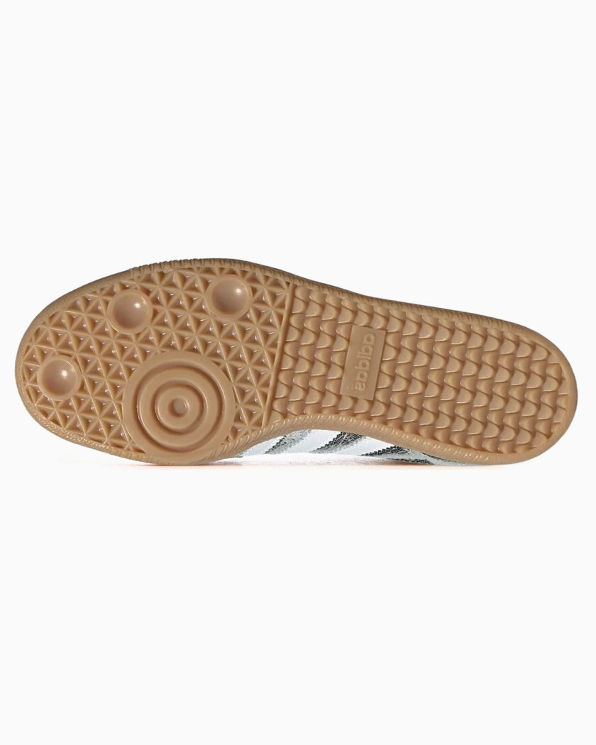 Samba OG Silver Metallic Cracked Leather