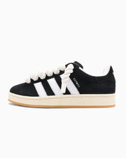 Adidas Campus 00s Black Rope Laces White
