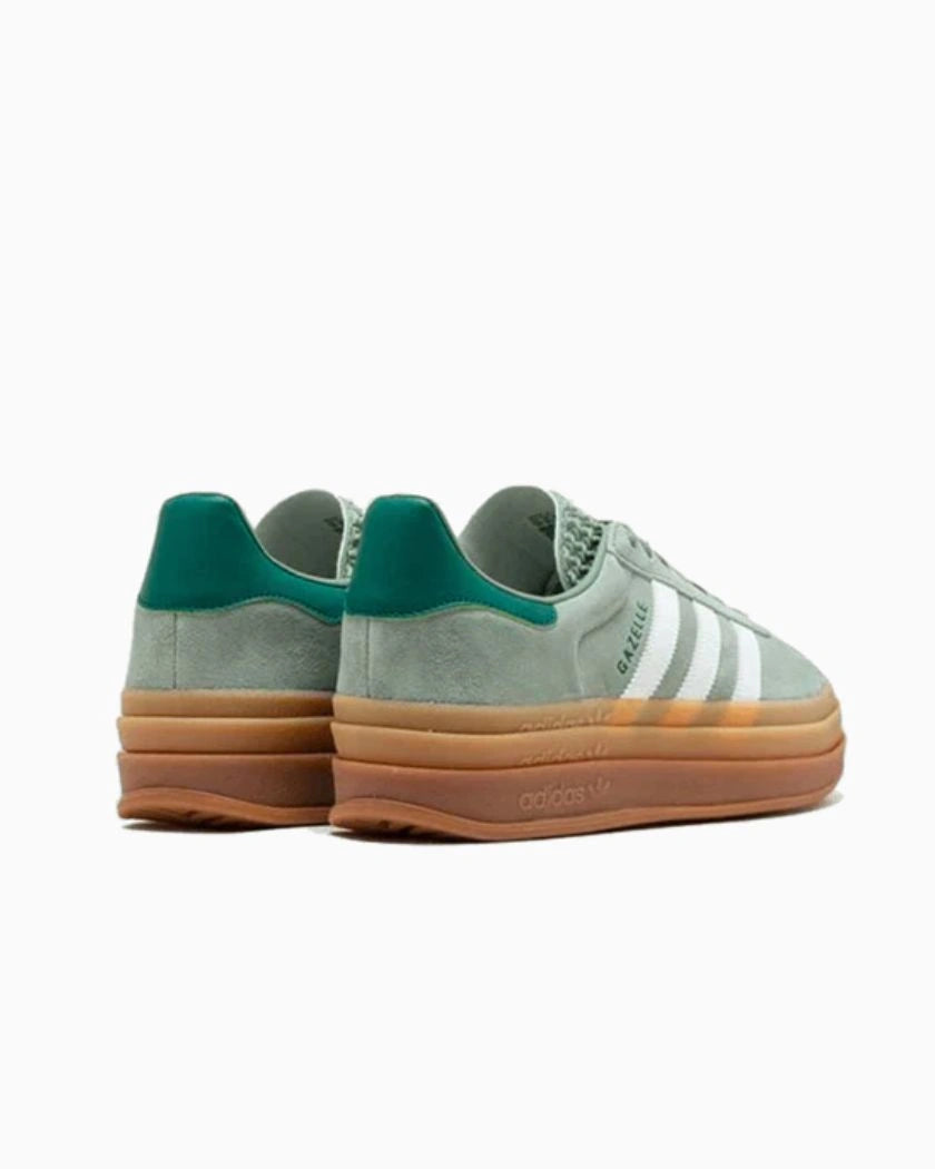 Adidas Gazelle Bold Silver Green