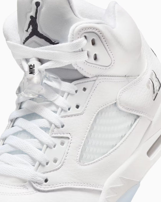 Air Jordan 5 Retro White Metallic