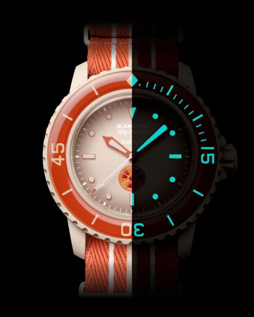 Blancpain x Swatch Scuba Fifty Fathoms Arctic Ocean