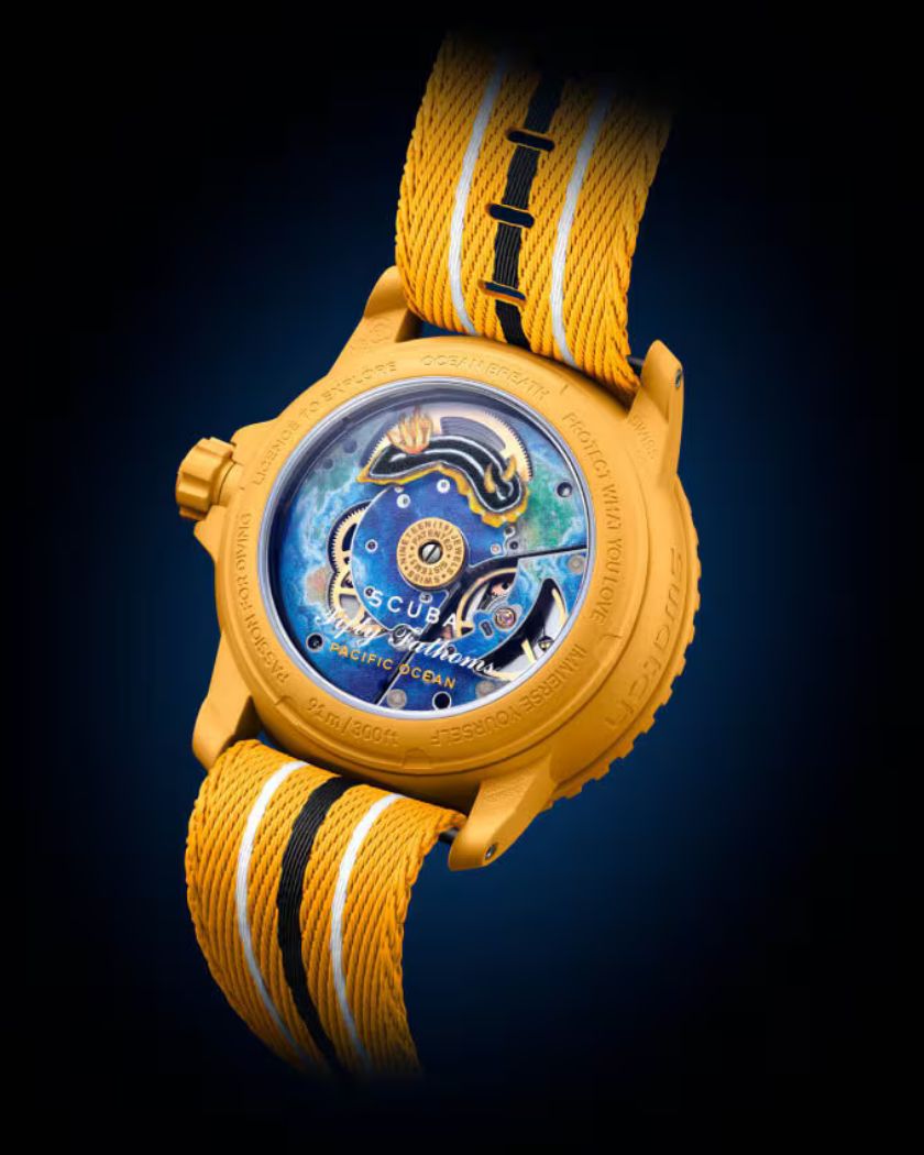 Blancpain x Swatch Scuba Fifty Fathoms Pacific Ocean