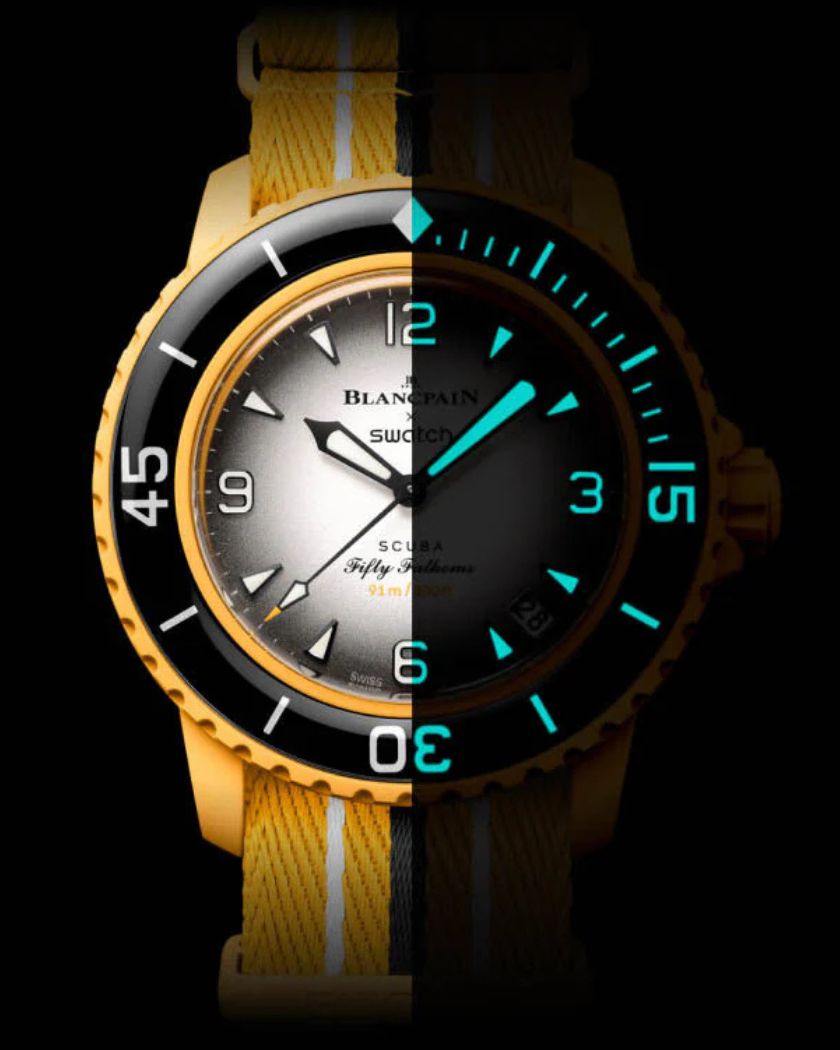 Blancpain x Swatch Scuba Fifty Fathoms Pacific Ocean