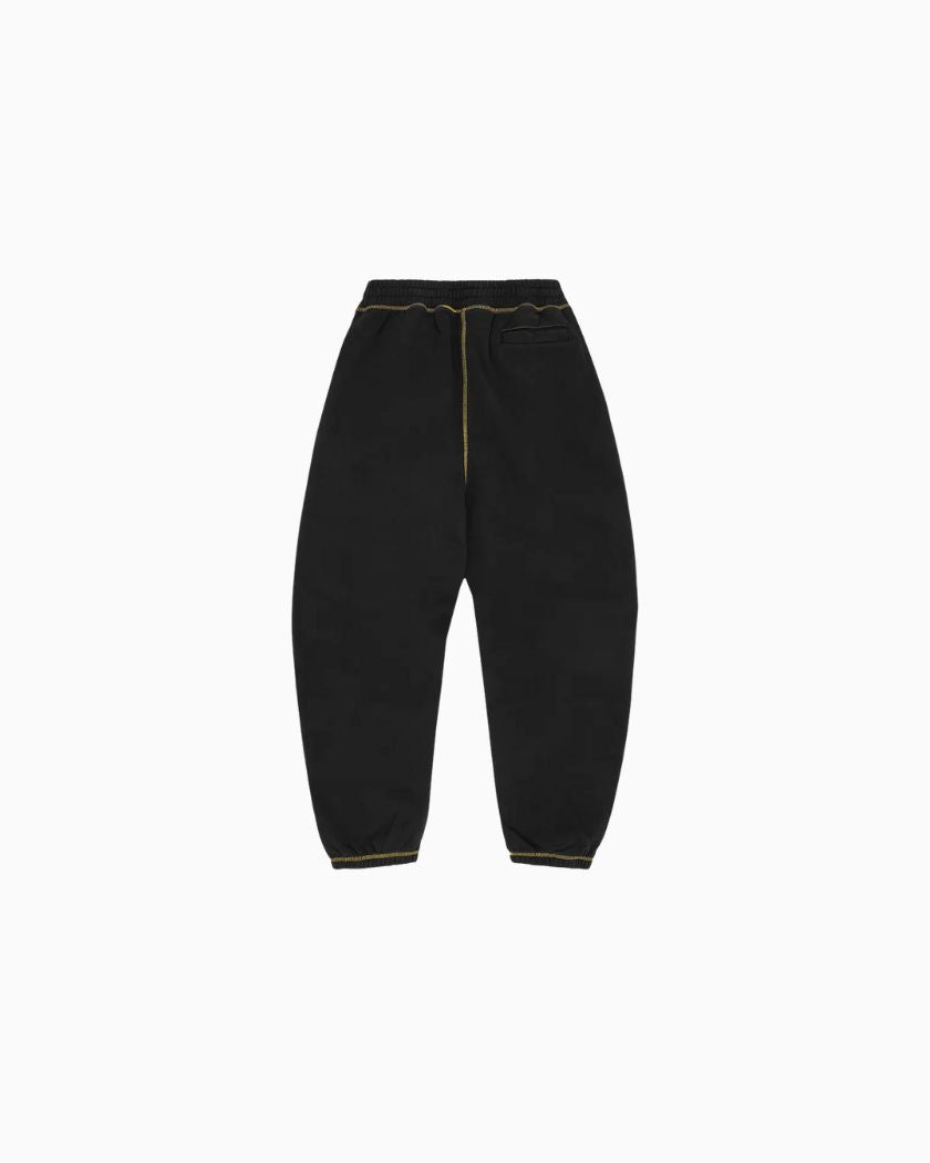 Corteiz Alcatraz Contrast Sweatpant Black Yellow