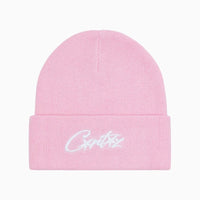 Corteiz Allstarz Folded Beanie Pink
