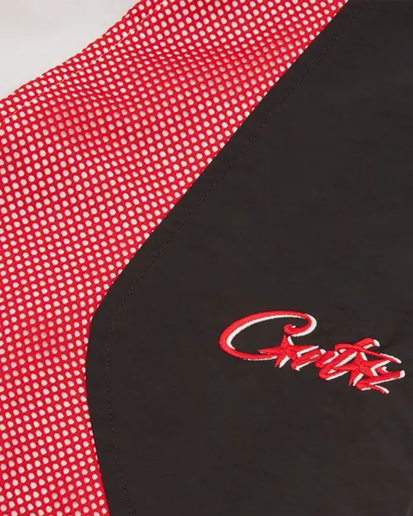 Corteiz Vertigo Shuku Pant Black Red