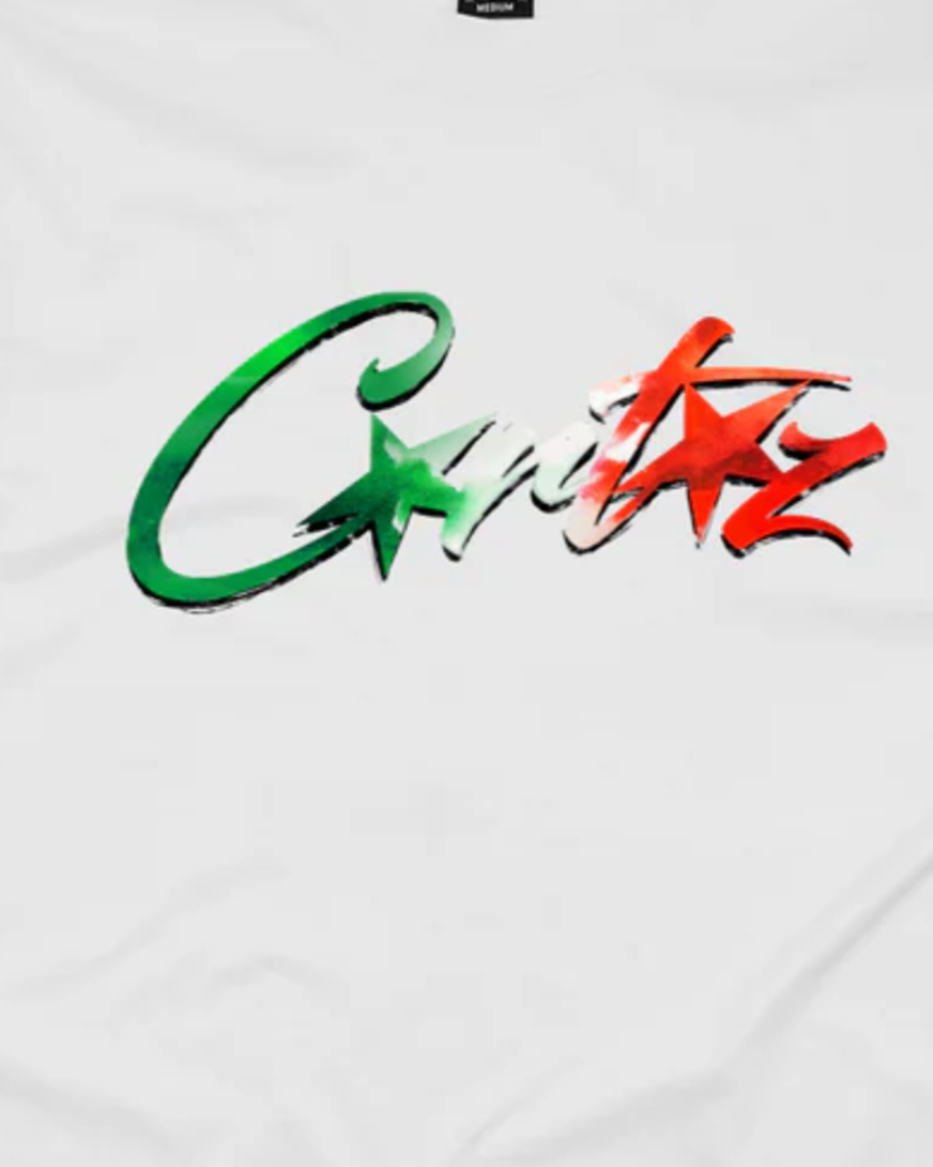 Corteiz Allstarz Italia Tee White