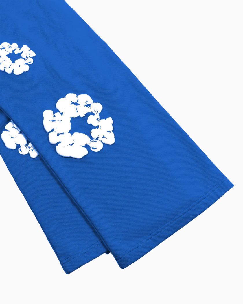 Denim Tears Cotton Wreath Baggy Sweatpants Blue