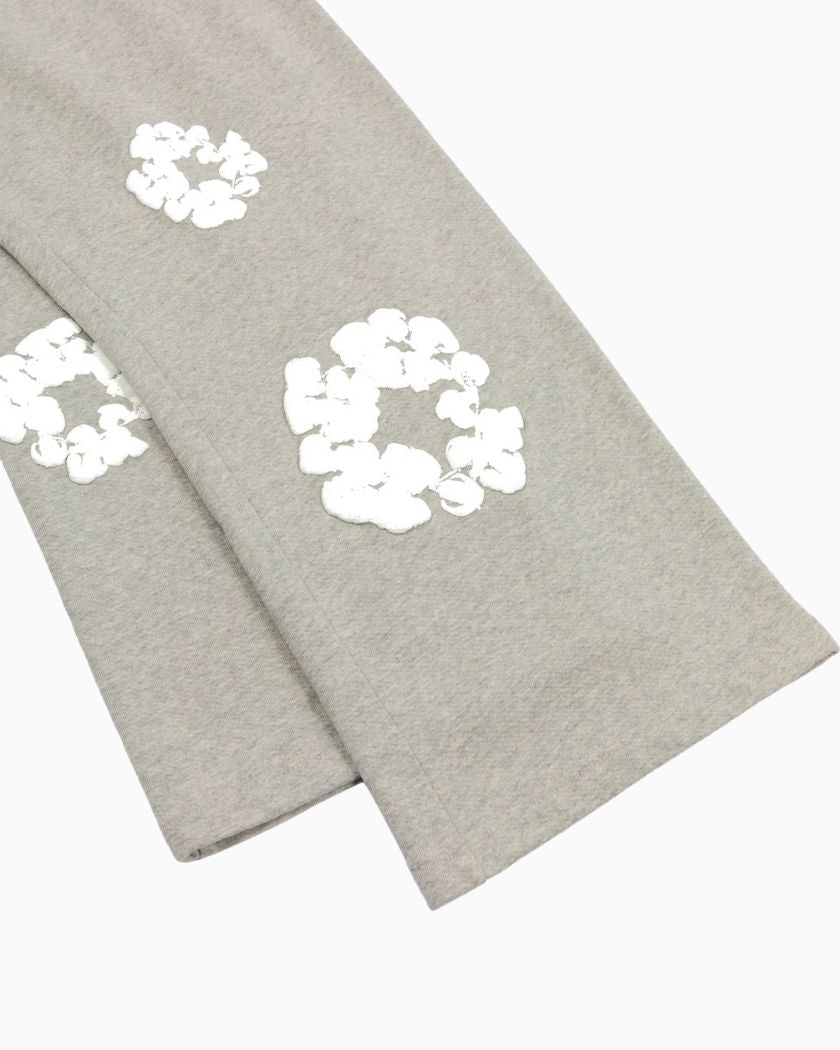 Denim Tears Cotton Wreath Baggy Sweatpants Grey