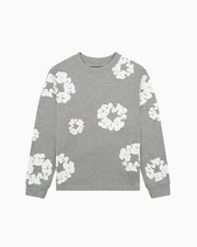 Denim Tears Cotton Wreath Long Sleeve Grey
