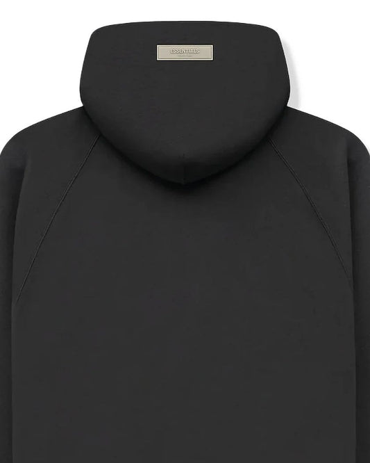 Fear of God Essentials Hoodie 1977 Iron Black