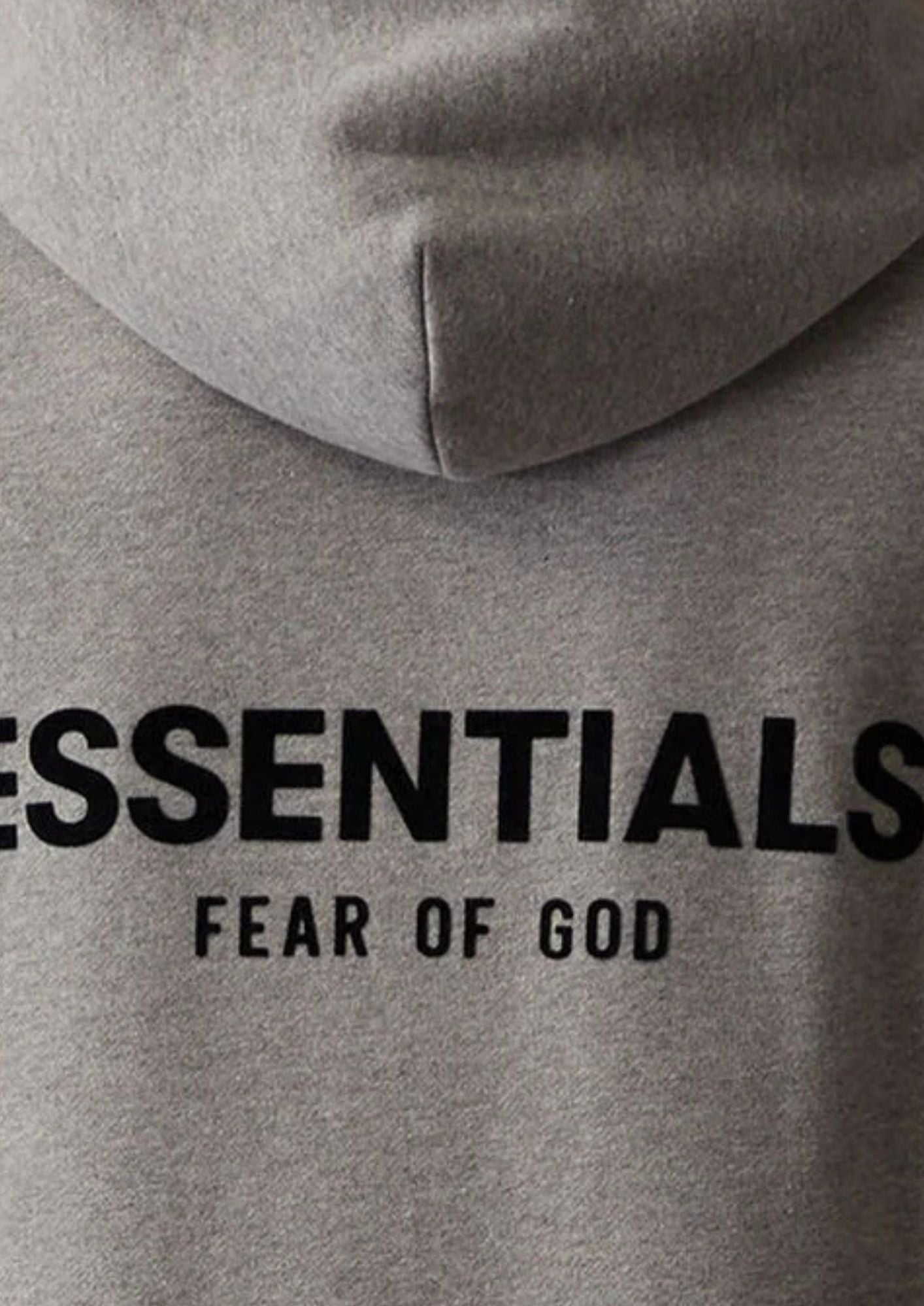 Hoodie Essentials Gris Fear of God