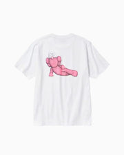 KAWS x UNIQLO Short Sleeve Graphic Tee Pink
