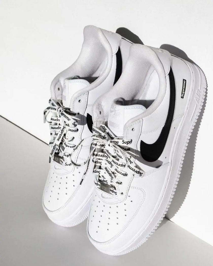 Nike Air Force 1 Low Supreme White Black