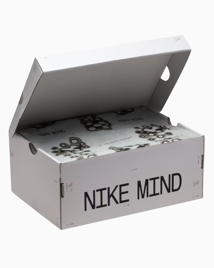Nike Mind 001 Flyknit Slide Hyper Royal Black