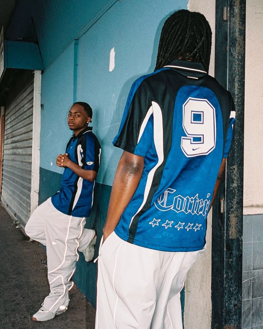 Nike x Corteiz Football Shirt Deep Royal Blue