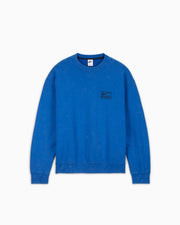 Nike x Stussy Acid Wash Crew Fleece Blue