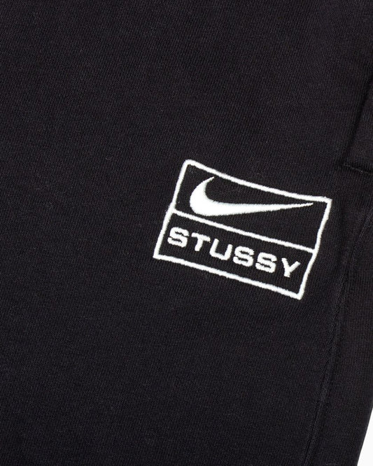 Nike x Stussy Stone Washed Fleece Sweatpants Black