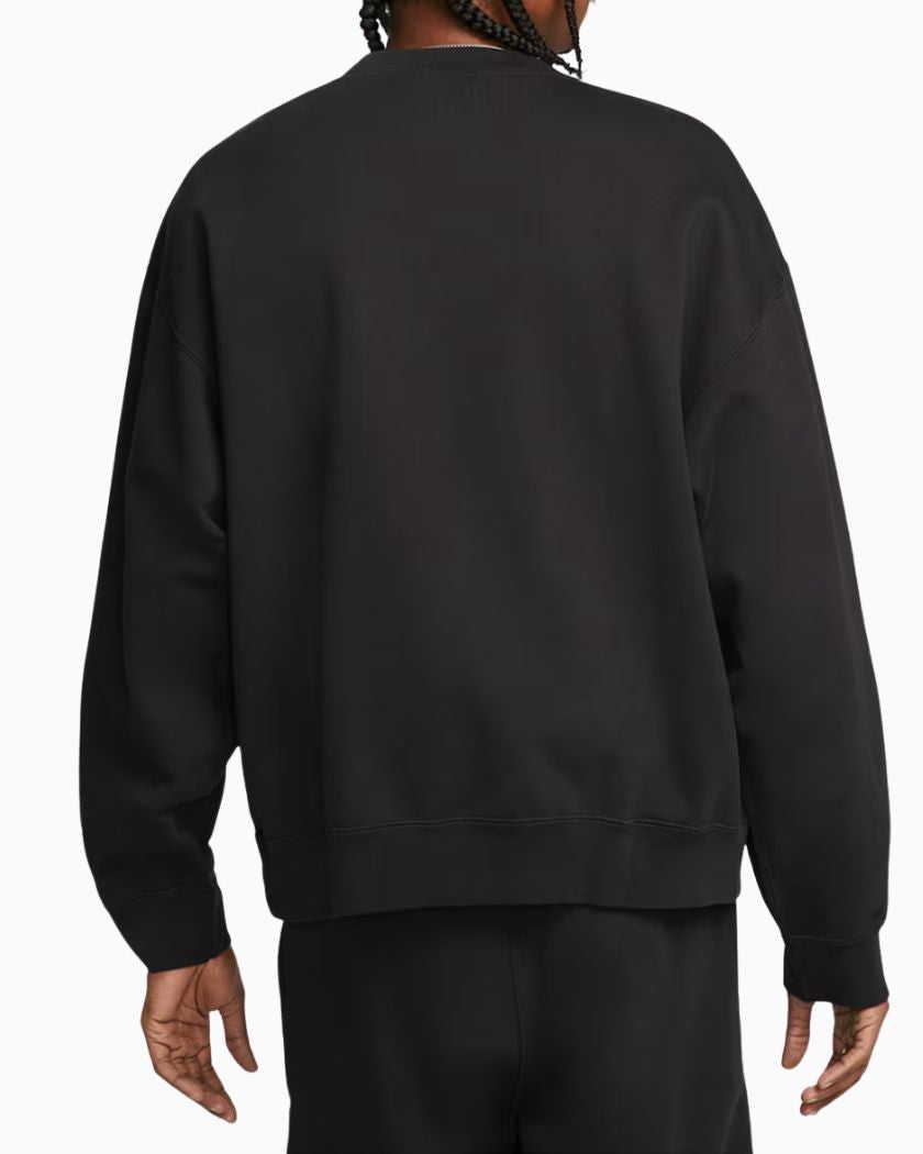 Nike x Stussy Wash Crew Fleece Black