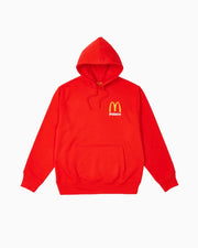 Palace x McDonald's Logo Red Hoodie
