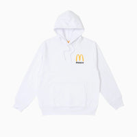 Palace x McDonald's Logo White Hoodie