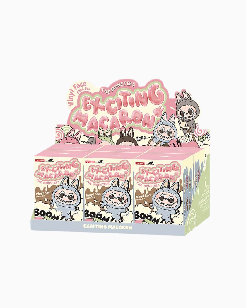 Pop Mart Labubu The Monsters Exciting Macarons