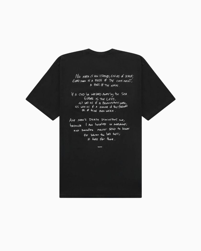 Supreme Corteiz Rules The World Tee Black