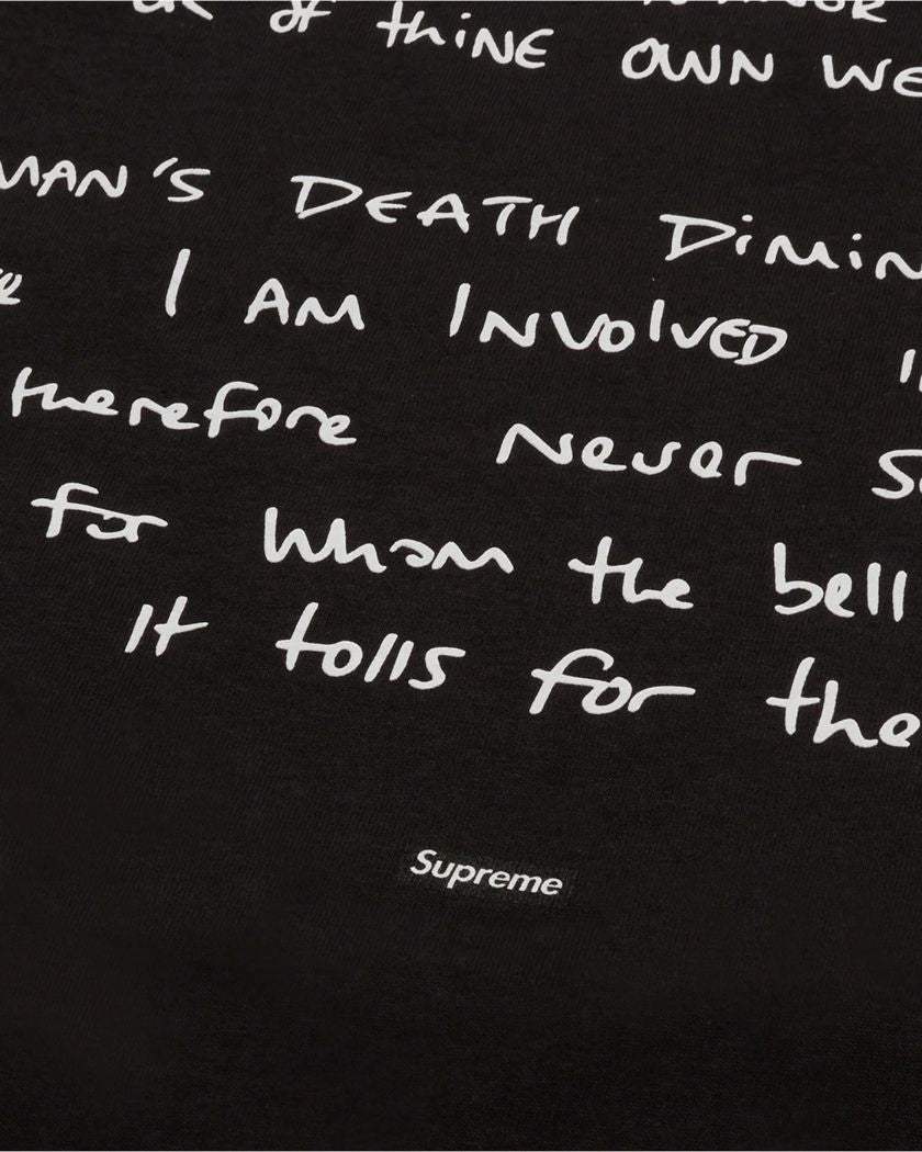 Supreme Corteiz Rules The World Tee Black