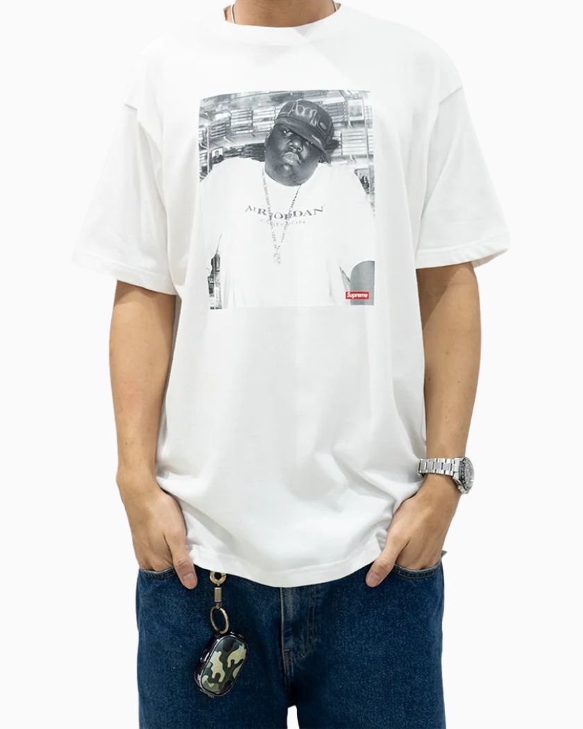 Supreme Jordan Biggie Tee White