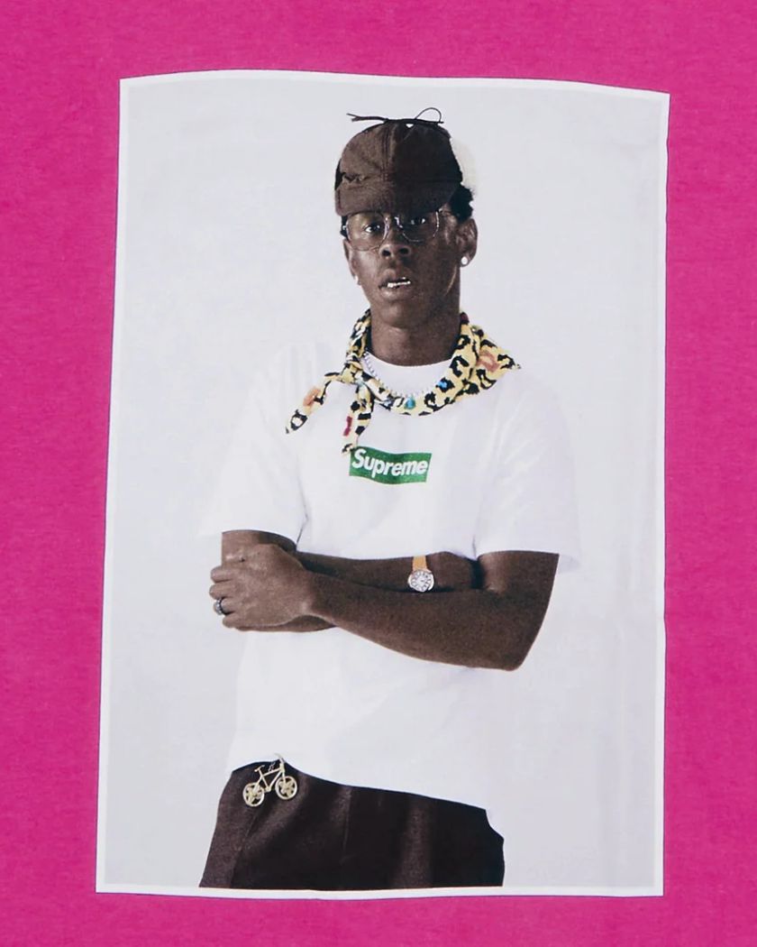 Supreme Tyler The Creator Tee Magenta