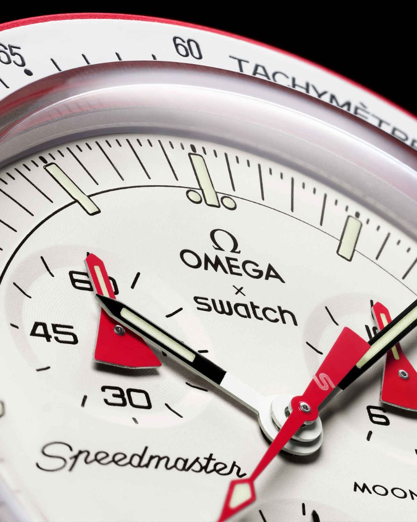 Swatch x Omega Bioceramic Moonswatch Mission to Mars