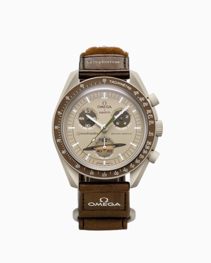 Swatch x Omega Bioceramic Moonswatch Mission to Saturn