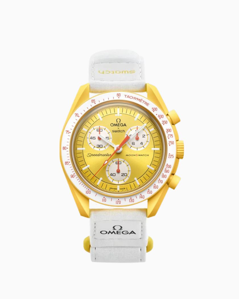 Swatch x Omega Bioceramic Moonswatch Mission to Sun