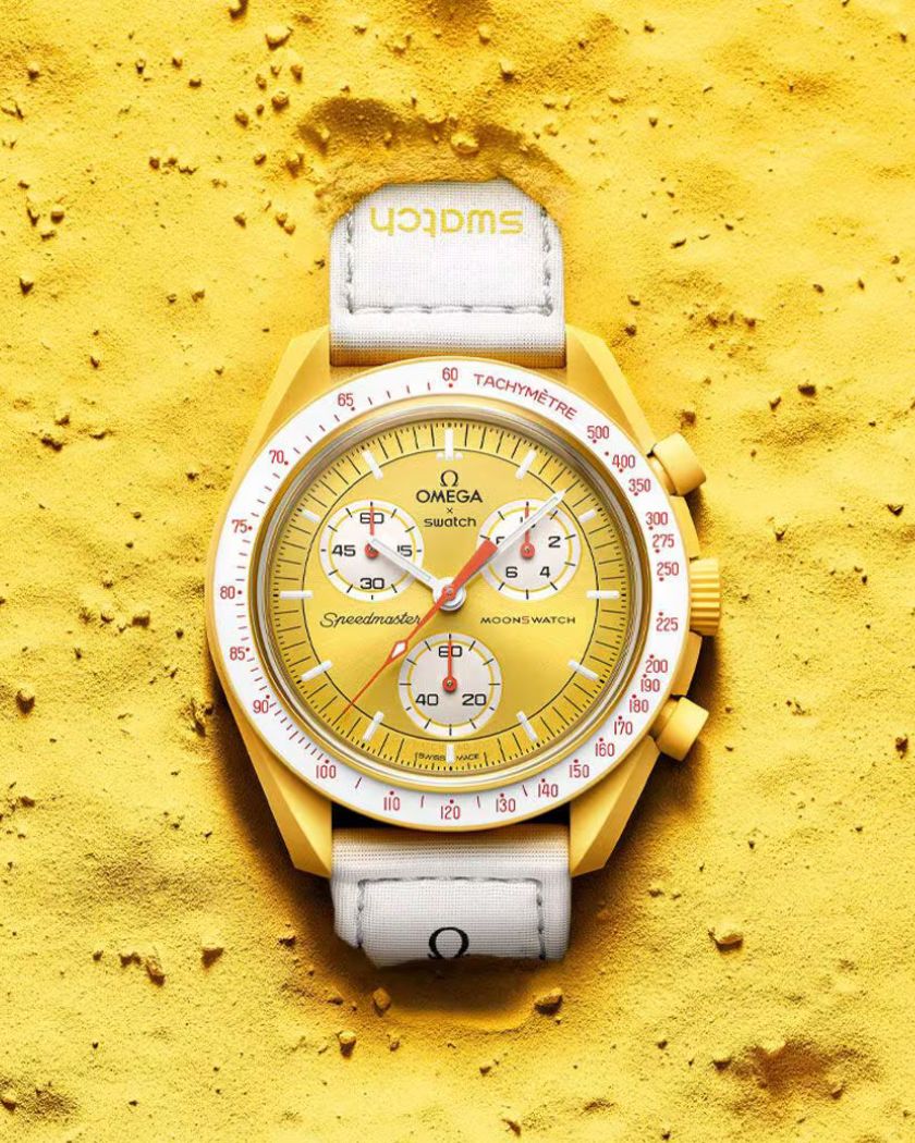 Swatch x Omega Bioceramic Moonswatch Mission to Sun