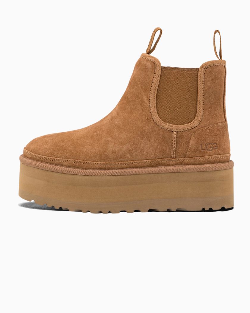 UGG NEUMEL PLATFORM CHELSEA BOOT CHESTNUT