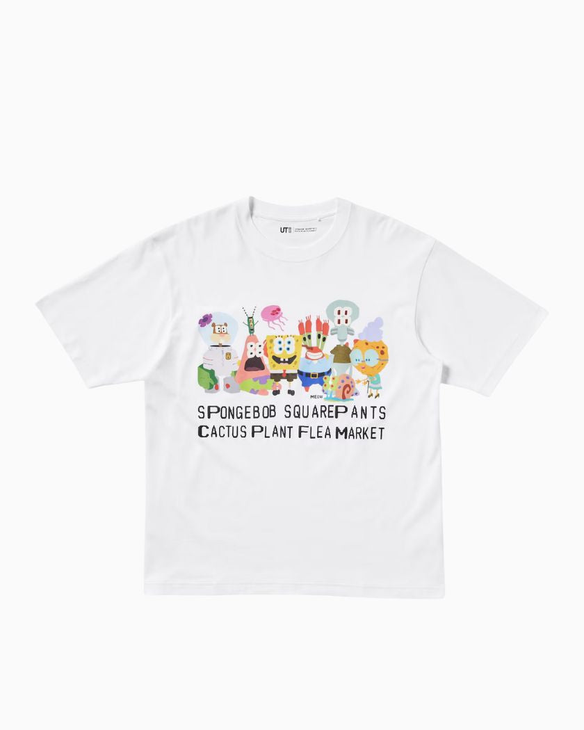 Uniqlo x Cactus Plant Flea Market CPFM x SpongeBob SquarePants Tee