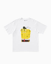 Uniqlo x Cactus Plant Flea Market CPFM x SpongeBob SquarePants White Tee